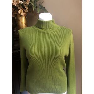 Green TurtleNeck Sweater